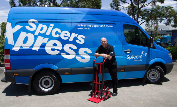 Spicers finds new way to sell paper with 'warehouse on wheels' - Sprinter