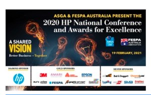 ASGA & FESPA Australia HP Awards for Excellence