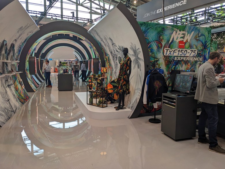 Mimaki Europe joined FESPA to look at the sector with a "new perspective" with its latest innovations, technologies and collaborative projects