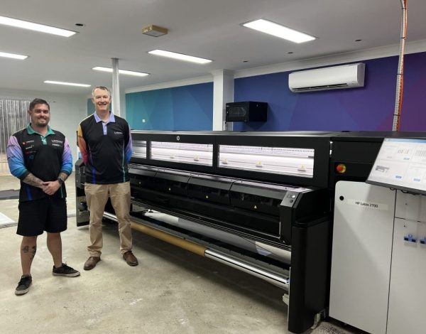 Lamont installs first HP Latex 2700 in Queensland
