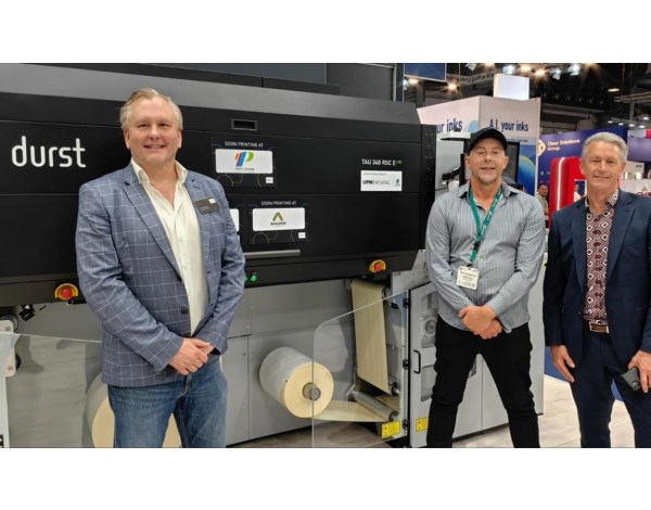 Durst Oceania confirms first LED label press sale
