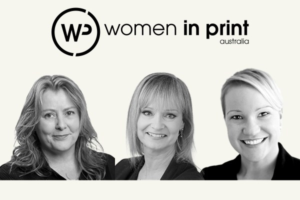 Sandy Aspinall, Lisa Blachut and Kellie Northwood are stepping down from their roles at Women in Print