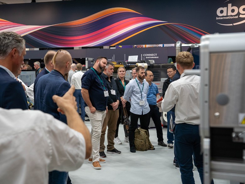 A B Graphic International (ABG) has unveiled its most significant exhibition to date, with its largest-ever stand showcasing 17 machines and focussing on the future of automation