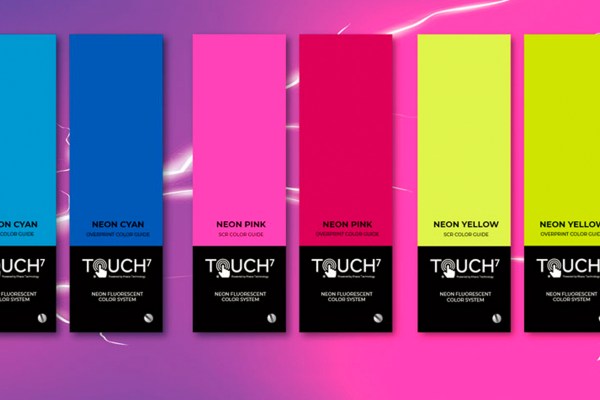 Color-Logic has launched the Touch7 neon colour system, described as a ground-breaking technology set to transform the way designers, printers, and manufacturers create and reproduce neon and pastel colours