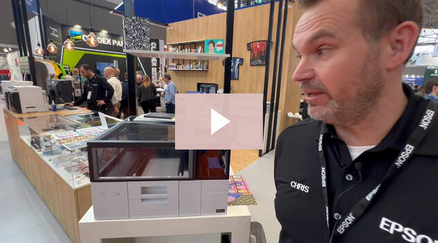 Log of Chris Davies, product manager, Epson Europe, live from FESPA Global 2024 Amsterdam