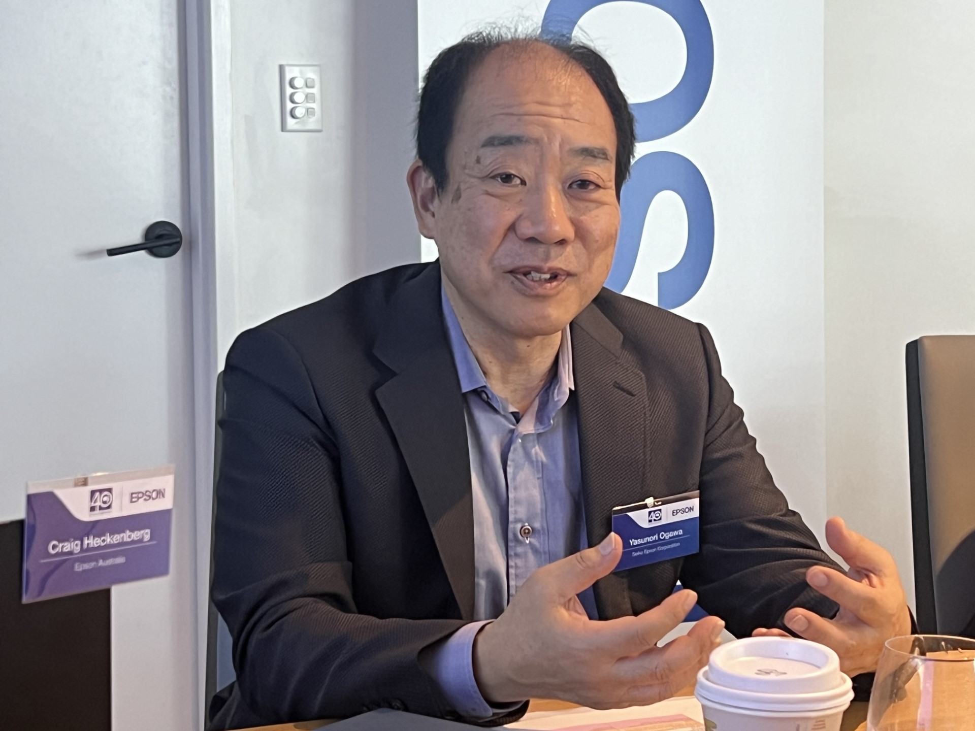 Epson global president sends special message to local printers sprinter