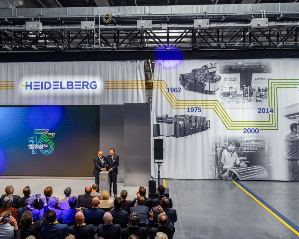 Heidelberg marks 175 years with launch of new customer demo centre