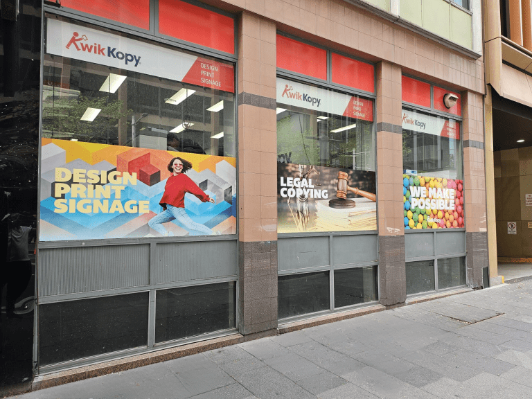 Kwik Kopy Australia gives five small businesses signage facelift