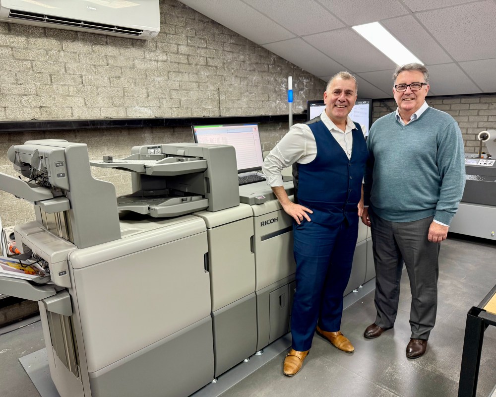 GENR8 Printing installs new Ricoh Pro C7500 as it prepares for growth